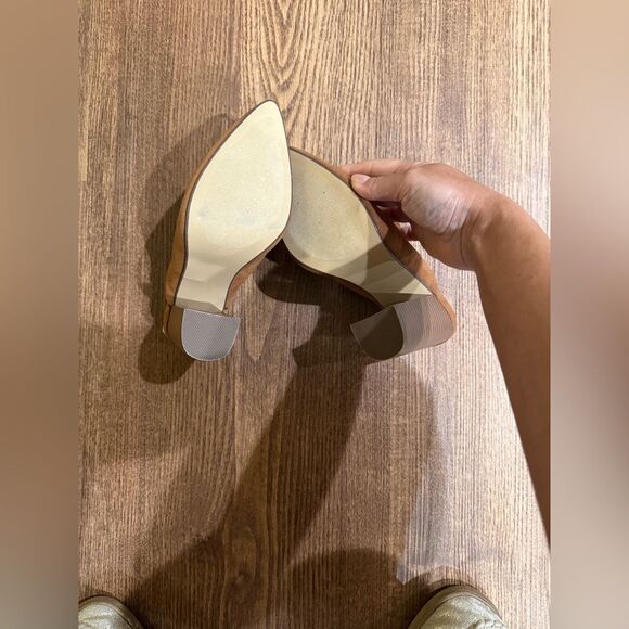 Justfab Mod Block Heeled Mule Size 6 - Picture 8 of 8